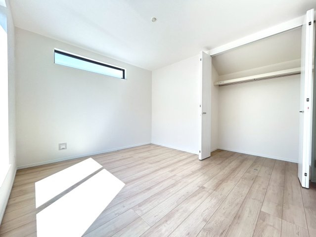 ハートフルタウン　扶桑町高雄7期　全2区画分譲の寝室|すべての居室にはたっぷり収納できる大型クローゼットを設置しています。