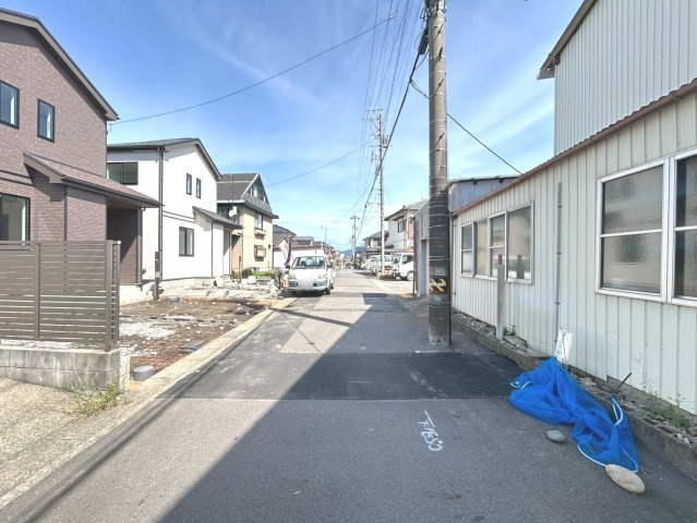 ハートフルタウン　扶桑町高雄7期　全2区画分譲の前面道路含む現地写真|■前面道路　■ヤマダ不動産　株式会社リライフ　
■夢のマイホーム購入をフルサポートします！