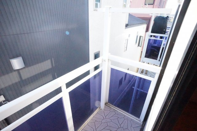 poko’sハウスのバルコニー