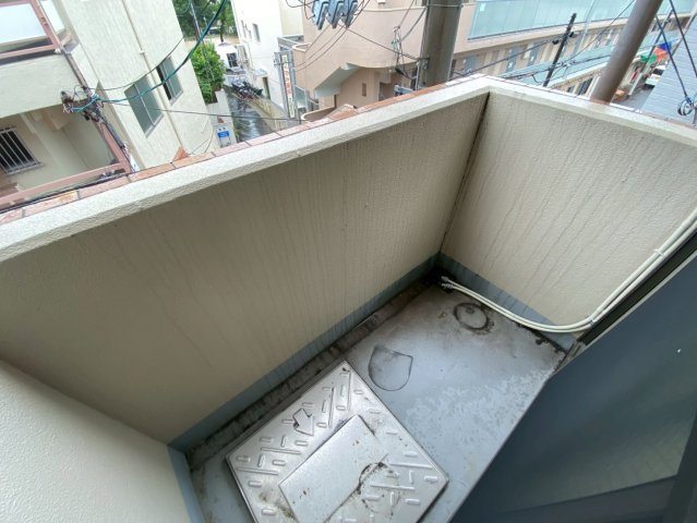 エスティーマンションのバルコニー