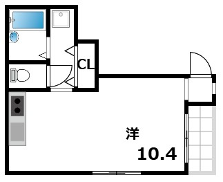 エスティーマンションの間取り