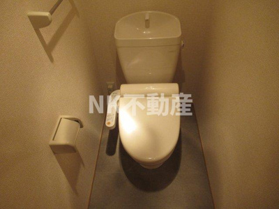 【トイレ】 | シャルム（吉田賃貸） | トイレもきれいです