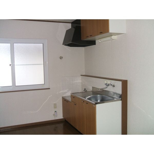 メゾンリリーフ長岡 B棟のキッチン