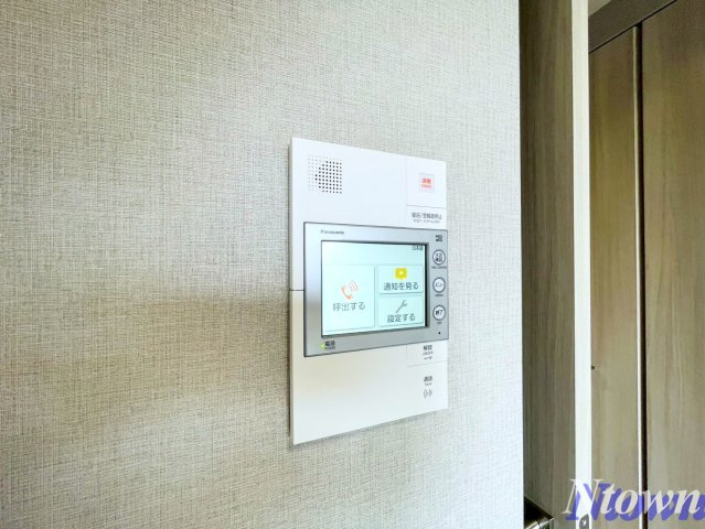 【セキュリティ】 | メイクスアート上前津Ⅵ | モニター付きインターフォンです。