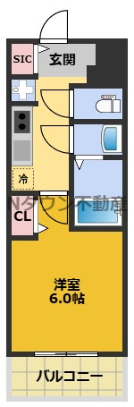【間取り】 | メイクスアート上前津Ⅵ | 間取りです。