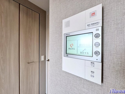 【セキュリティ】 | メイクスアート上前津Ⅵ | モニター付きインターフォンです。