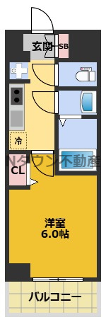 【間取り】 | メイクスアート上前津Ⅵ | 間取りです。