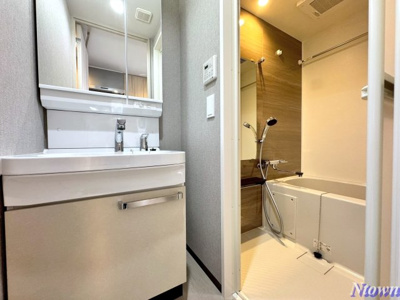 【洗面所】 | メイクスアート上前津Ⅵ | 忙しい朝には欠かせない洗面所です