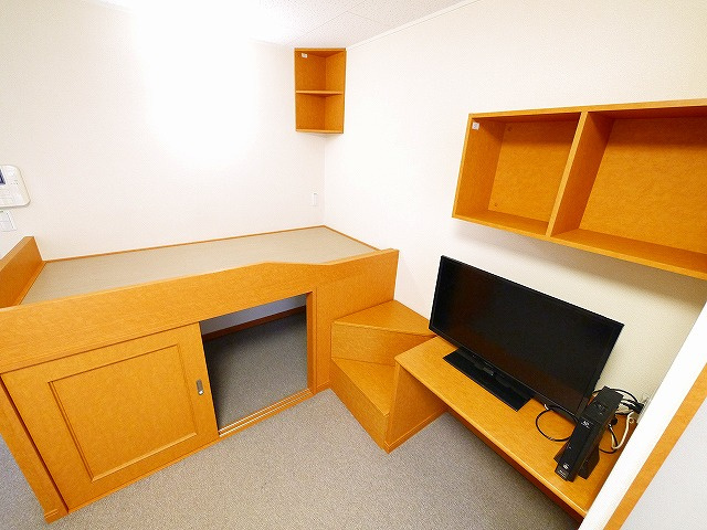 レオパレス山の辺の寝室|落ち着いて過ごせるお部屋なので、寝室にいかがでしょうか