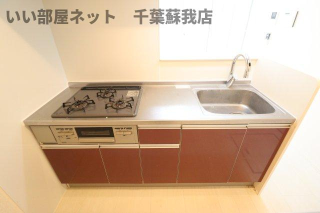 ディアコート五井のキッチン|きれいなキッチンです