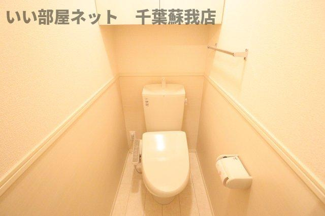 ディアコート五井のトイレ|コンパクトで使いやすいトイレです