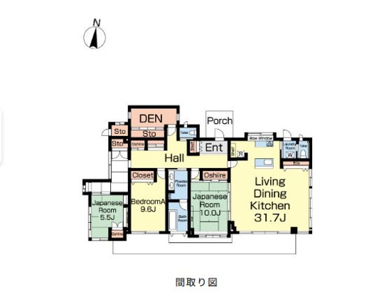 【間取り】 | 大室高原別荘地　戸建　