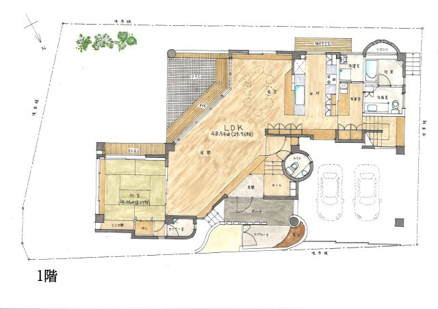 豊見城市高嶺一戸建ての間取り