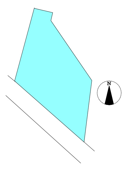 久保田町2丁目　売倉庫の区画図