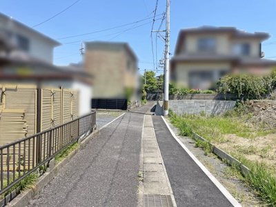【前面道路含む現地写真】 | 鈴鹿市北江島町 | 前面道路