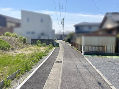 【前面道路含む現地写真】 | 鈴鹿市北江島町 | 前面道路