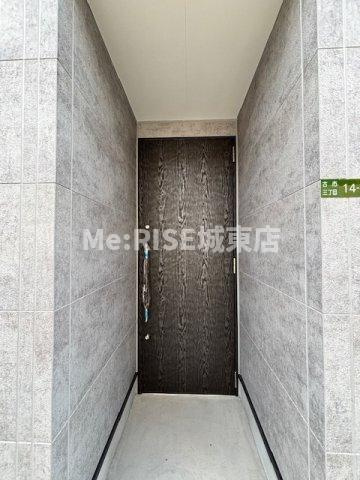 TC新森古市店舗のエントランス