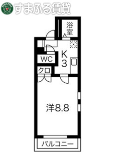 【間取り】 | Comfort Place　岡崎市六名1丁目
