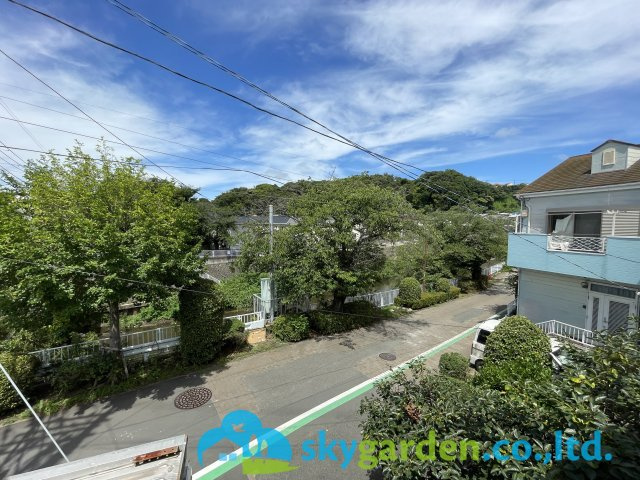 藤沢市城南2期　新築戸建　全1棟1号棟の展望|緑豊かな眺め