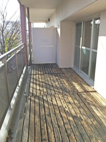 大阪市平野区喜連西３丁目の賃貸マンションのバルコニー
