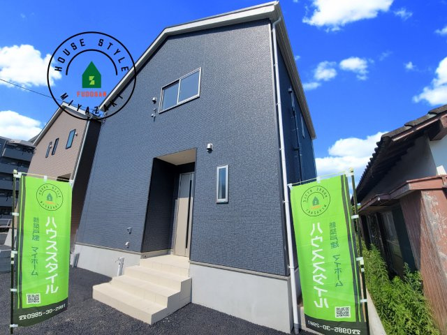 宮崎市淀川3丁目第1-2棟（1号棟）の外観|デザイン性のある外観です。