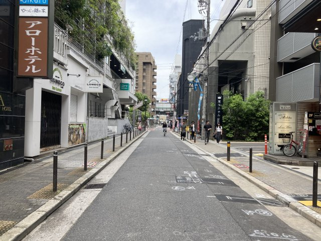 大阪市中央区西心斎橋２丁目の店舗事務所の周辺