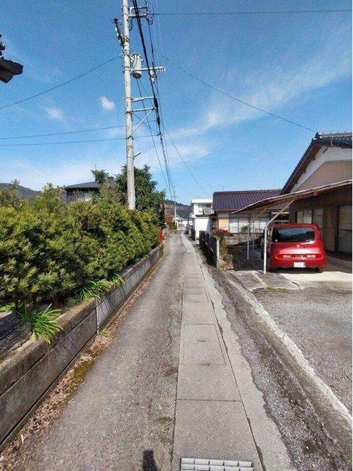 土居町土居　売土地の前面道路含む現地写真|前面道路含む現地写真