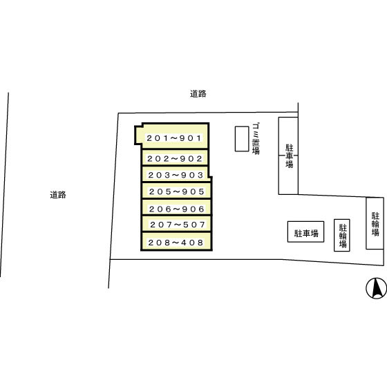 エスペランサMの区画図