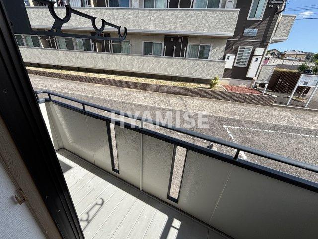 コスモスB棟のバルコニー