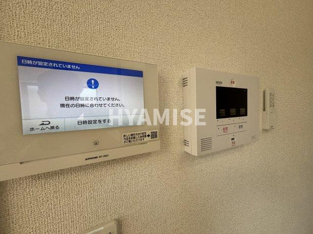 コンフィーエⅡのセキュリティ|※室内画像は別号室のもの