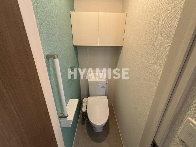 コンフィーエⅡのトイレ|※室内画像は別号室のもの