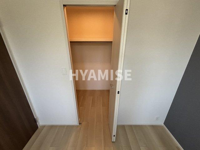 コンフィーエⅡの収納|※室内画像は別号室のもの