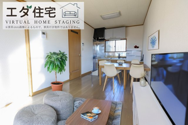 ライラックの居間・リビング|リビングの家具配置イメージ