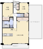 ユニライフ宇治六番館　7階建て7階部分の画像