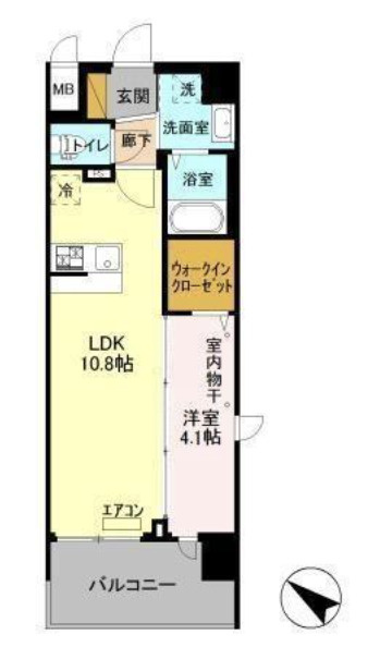 dearestⅢの間取り