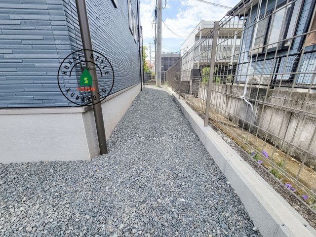 熊本市南区出仲間3丁目第1-2棟（2号棟）　の庭|お庭で自由な時間を過ごせます。