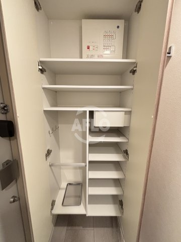 コンフォリア・リヴ本町WEST　Qの収納|コンフォリア・リヴ本町WEST Q　玄関収納