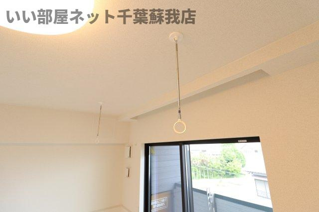 リバーサイドⅡの内装|室内物干し