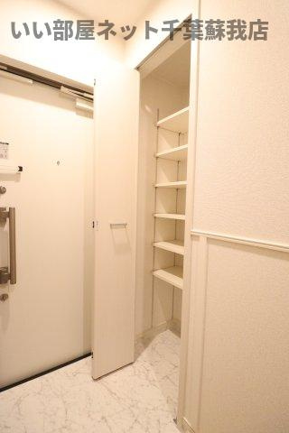リバーサイドⅡの玄関|シューズクローク