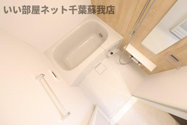 リバーサイドⅡの浴室|ゆったり過ごせるお風呂です