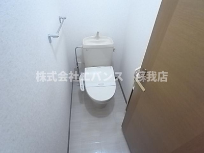 【トイレ】 | パンプキンハウス | ゆったりとした空間のトイレです