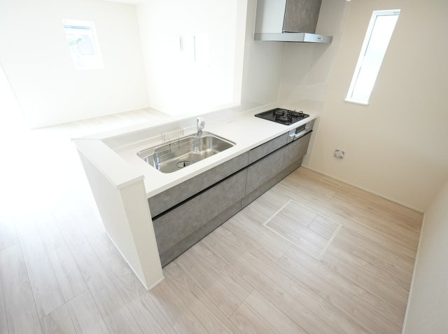 【キッチン】 | リナージュ熊本市南区御幸笛田1丁目24-1期　2号棟