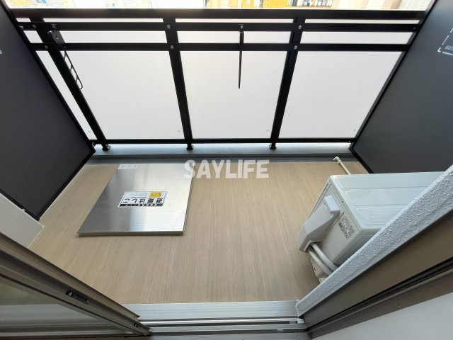 アドバンス大阪リーヴァのバルコニー