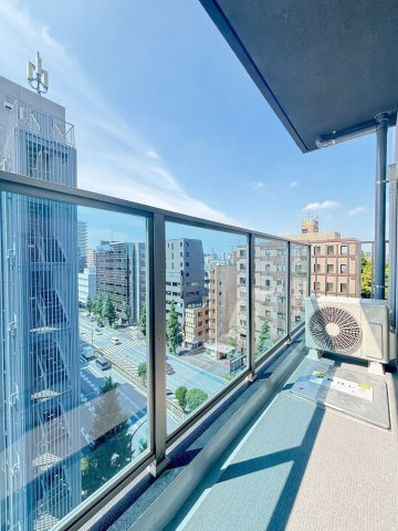 「防音マンション」VORT 白山レジデンスのバルコニー|お洗濯にも便利なバルコニー付き