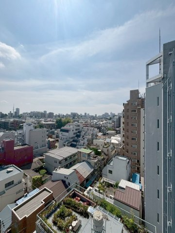 「防音マンション」白山レジデンスの展望|バルコニーからの眺望です