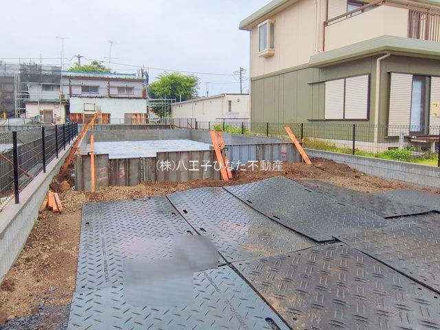 祝　成約済み　八王子市　散田町５丁目　新築戸建ての外観|～仲介手数料無料☆八王子ひなた不動産～　八王子市散田町　新築戸建て