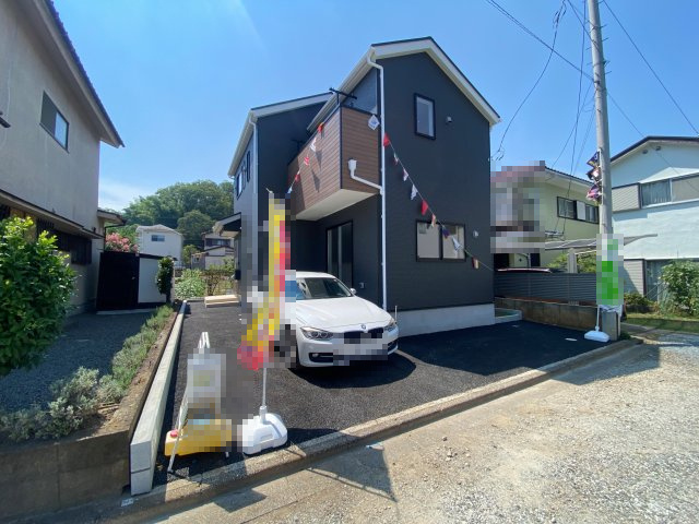 祝　成約済み　八王子市　弐分方町　新築戸建て　３８期の外観|～仲介手数料無料☆八王子ひなた不動産～　八王子市弐分方町　新築戸建て