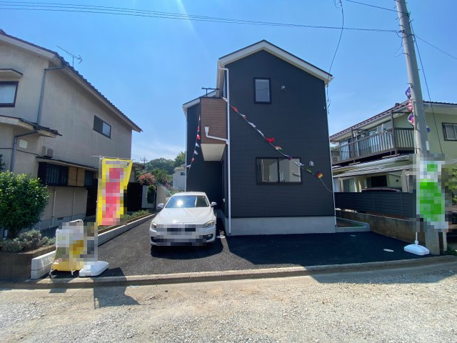 祝　成約済み　八王子市　弐分方町　新築戸建て　３８期の外観|～仲介手数料無料☆八王子ひなた不動産～　八王子市弐分方町　新築戸建て