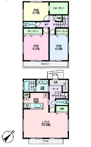 『八王子市新築戸建て』八王子市下恩方町1852-1【仲介手数料無料】