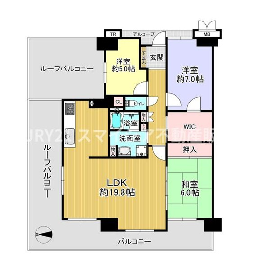 【間取り】 | ザ・ヴァンデュールシティ